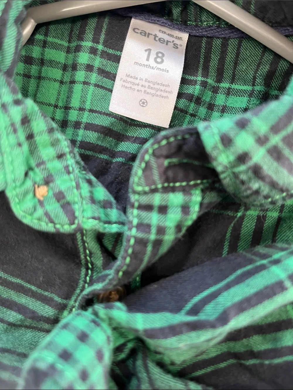 Carters versatile button